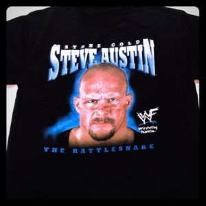 RARE WWF Stonecold Steve AUSTIN Shirt